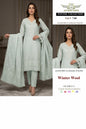Attari Arts Winter Wool Embroidered 3 Piece Suit – Luxury Collection Vol 740