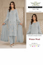 Attari Arts Winter Wool Embroidered 3 Piece Suit – Luxury Collection Vol 744