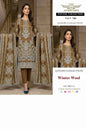 Attari Arts Vol 760 Brown Winter Wool Embroidered 3 Piece Suit